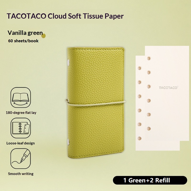 Leatherwork Plans - TACOTACO A7 Многоразовый блокнот из искусственной