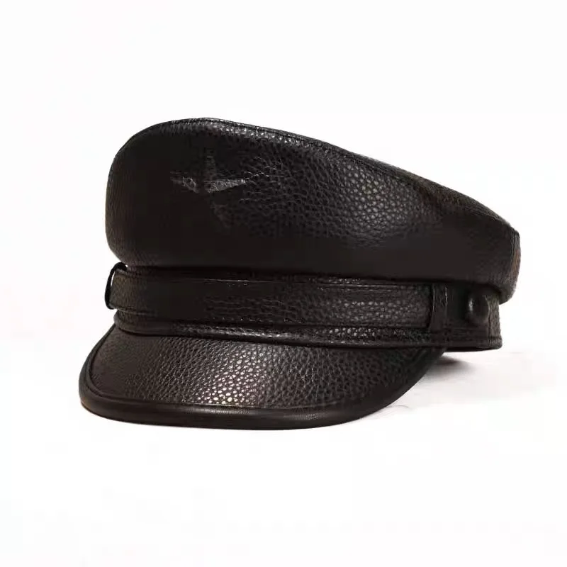 Новая армейская кепка для мужч – обзор и цена Leather Work Hat