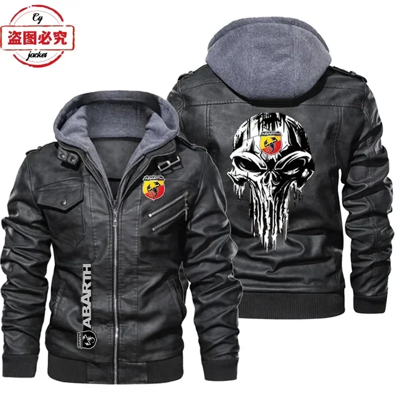 Кожаная куртка европейского ра – обзор и цена Leather Work Jacket With Hood
