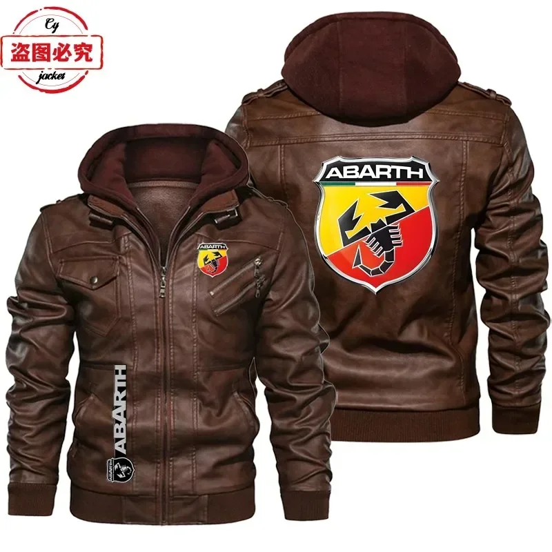 Кожаная куртка европейского ра – обзор и цена Leather Work Jacket With Hood