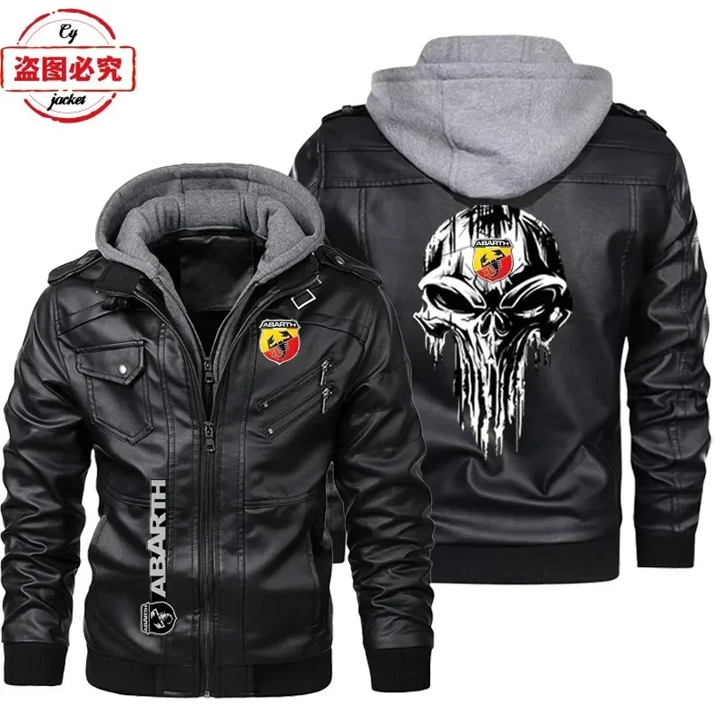 Кожаная куртка европейского ра – обзор и цена Leather Work Jacket With Hood
