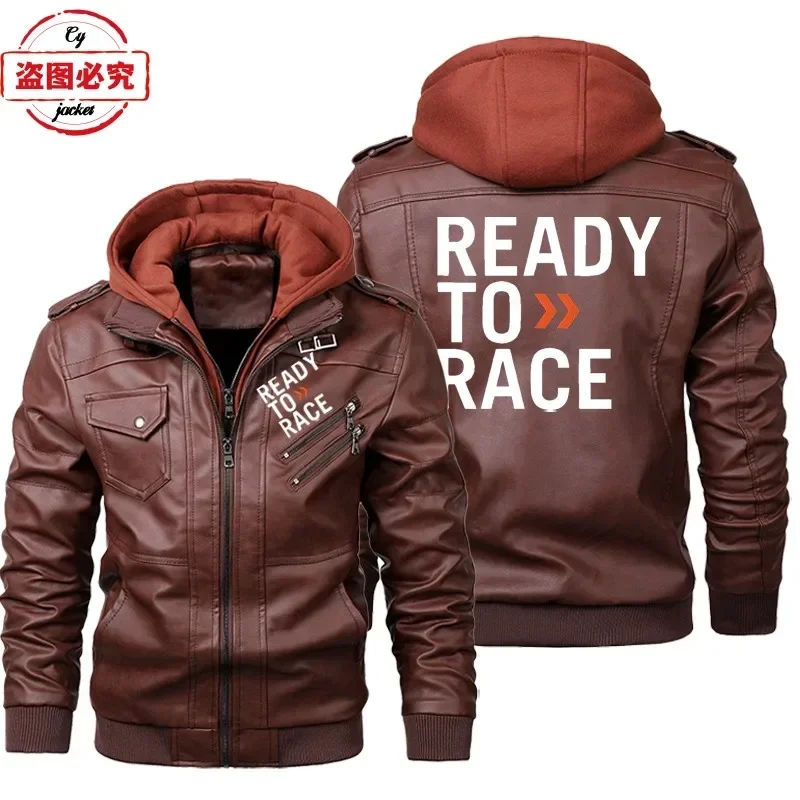 Кожаная куртка с капюшоном для – обзор и цена Leather Work Jacket With Hood