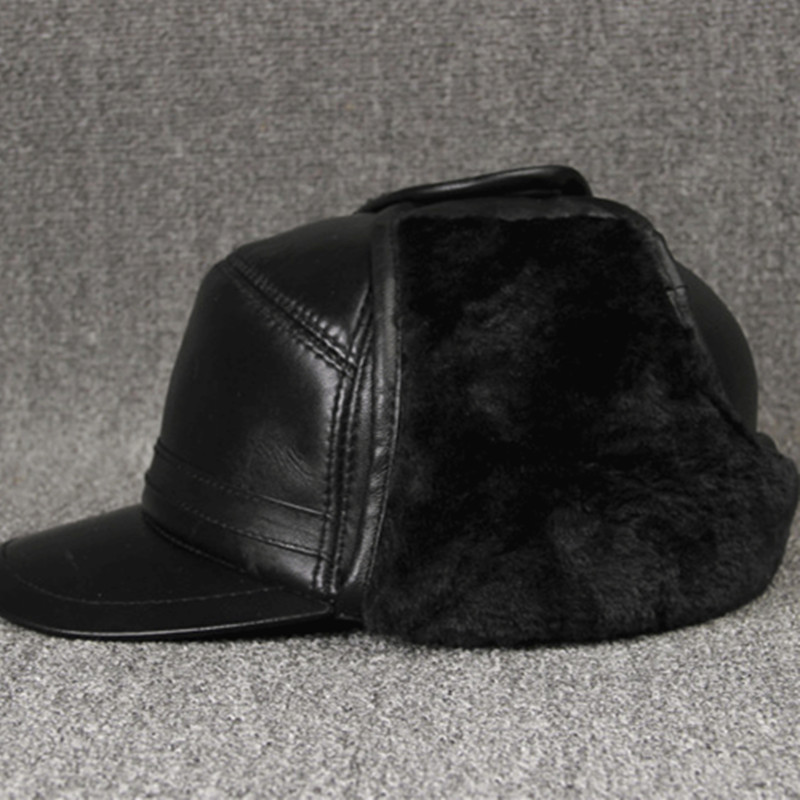 Кепки из натуральной кожи, зим – обзор и цена Leather Work Hat